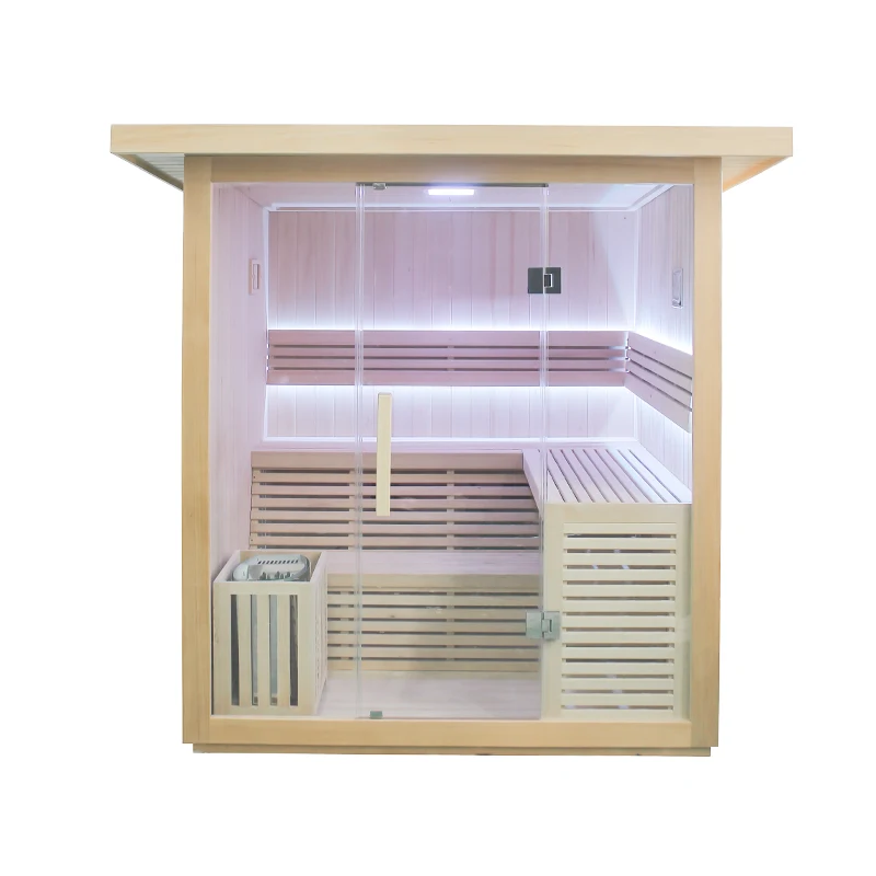 CenturaHeat 4 Person Steam Outdoor Garden Sauna